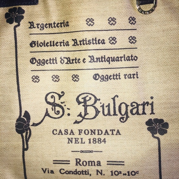 Bulgari canvas tote - Picture 2 of 4